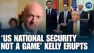 Mark Kelly Tears Into Trump, Warns Pentagon with Chilling 'One-Liner' in an explosive speech