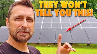 What They Won't Tell You About A Solar Power System!