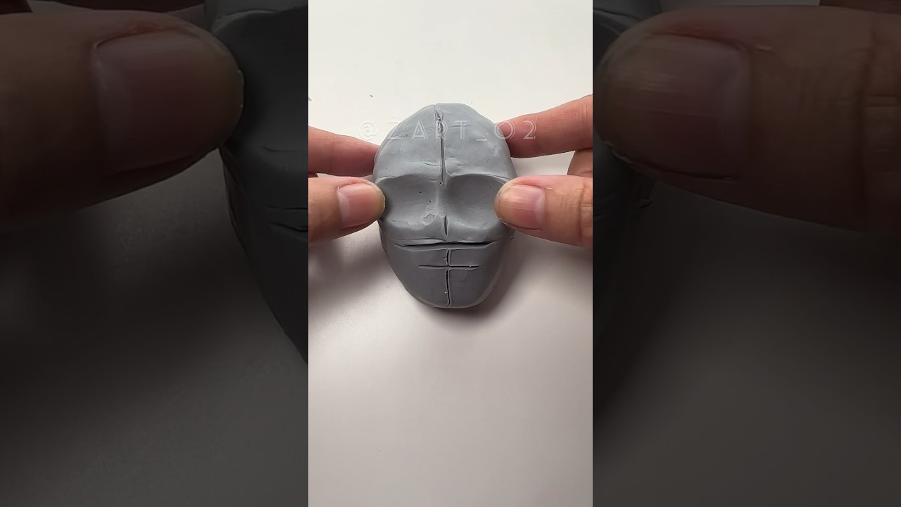 Sculpting a Head in Clay