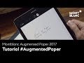 How to use Montblanc Augmented Paper