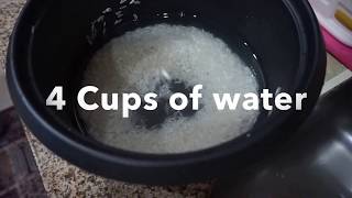 COOKING BASMATI RICE IN RICE COOKER
