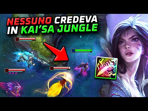 KAI’SA MA SONO GIUNGLA E MANDO AFK IL JUNGLER NEMICO (Esplodi Build)