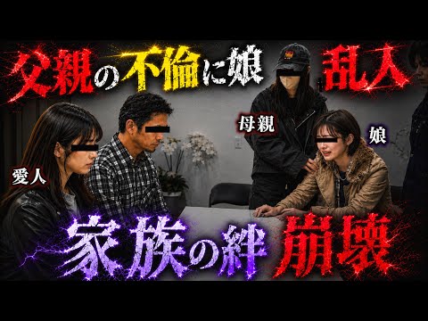 【胸糞】「不倫じゃない」言い張る父&rarr;娘登場&rarr;嬢本音「お金です」全員崩壊