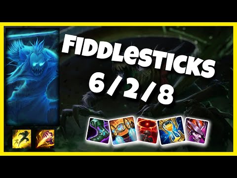 Fiddlesticks vs Lillia BR Challenger JUNGLE (6/2/8) - v10.25