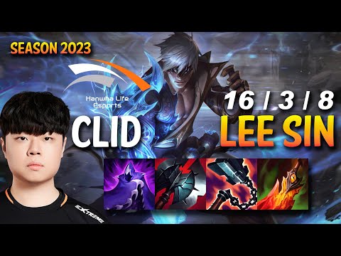 HLE Clid LEE SIN vs KHA'ZIX Jungle - KR Ranked