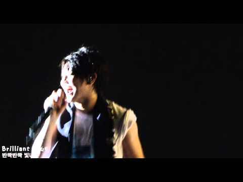 [FANCAM] BEAST (비스트) Yoseob gets splashed with water [United Cube Festival 110814]