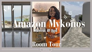 Amazon Mykonos Resort Room Tour | Sunset Ocean Views & Infinity Pool 