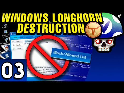 [Vinesauce] Joel - Windows Longhorn Destruction ( Part 3 )