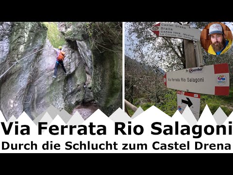 Der zweitschönste Klettersteig am Gardasee | Via Ferrata Rio Salagoni |  C & T2+