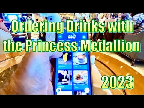 Ordering Drinks with the Princess Medallion