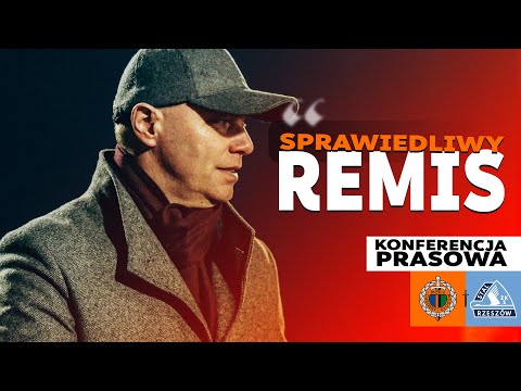 Konferencja prasowa po meczu Chrobry Głogów - Stal Rzeszów