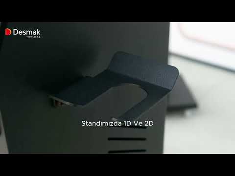 Quanmax Q-Serisi 18.5” Kiosk Panel PC Stand | Klavyeli, Tekerlekli, Yan Okuyuculu Çözüm