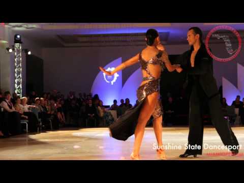 Slavik Kryklyvyy & Daria Dasha Chesnokova CHA CHA @ Miami Open Sunshine State Dancesport RARE!!