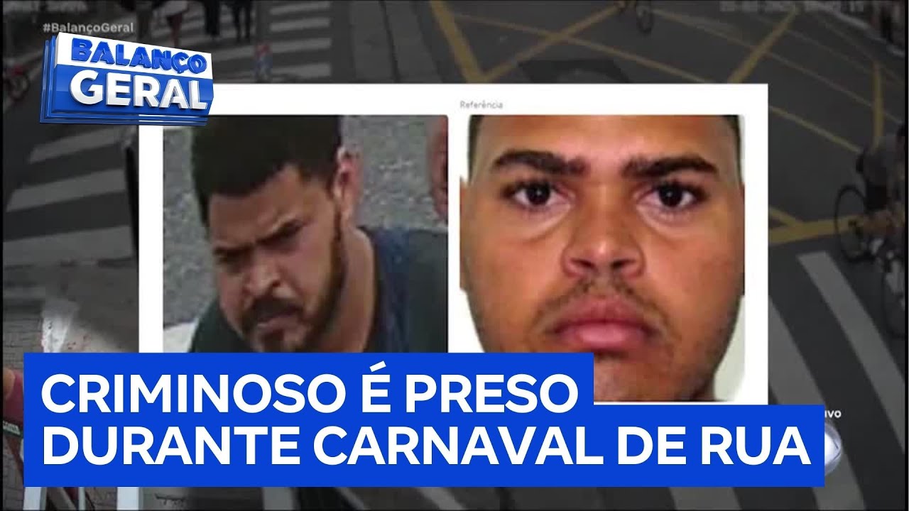 Exclusivo: Criminoso é flagrado por câmeras do Smart Sampa e preso durante bloquinho de Carnaval