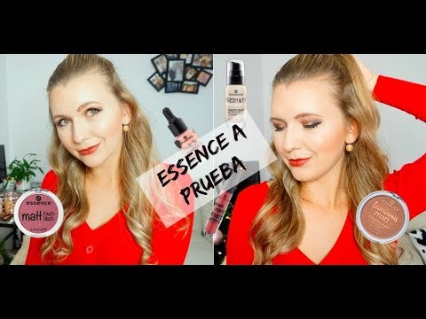 PROBANDO PRODUCTOS DE  ESSENCE-  MAQUILLAJE LOW COST