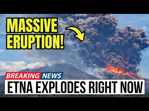 1 MINUTE AGO: Mount Etna MAJOR ERUPTION — Alert Level Suddenly Raised