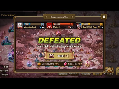 Legend Siege vs Say SWAG Again vs Mythril