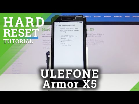 How to Hard Reset ULEFONE Armor X5 – Factory Reset by Android Settings