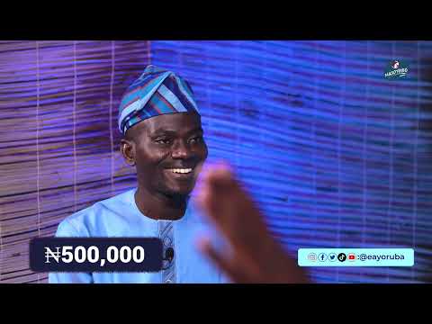 #Masoyinbo Episode Ninety Two: Exciting Game Show Teaching Yoruba language and Culture.