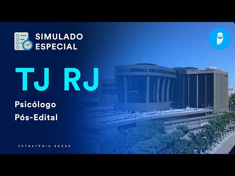 Simulado Especial TJ RJ - Psicólogo - Pós-Edital - Correção