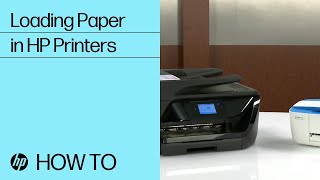 Loading Paper in HP Printers