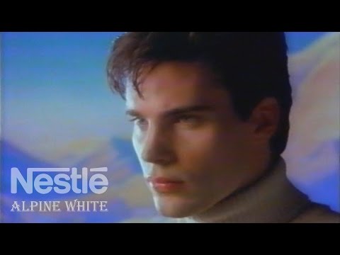 Nestlé Alpine White "Sweet Dreams" Commercial 1986 - Maxfield Parrish