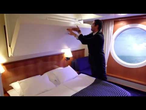 Color Class-Kabine mit Meerblick