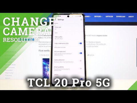 How to Change Photo Size in TCL 20 Pro 5G – Adjust Photo Size