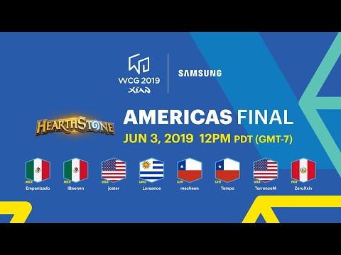 [ENG] WCG 2019 Xi'an - Hearthstone Americas Final (2019-06-03)