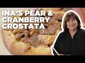 Ina Garten S Pear And Cranberry Crostata Barefoot Contessa Food Network