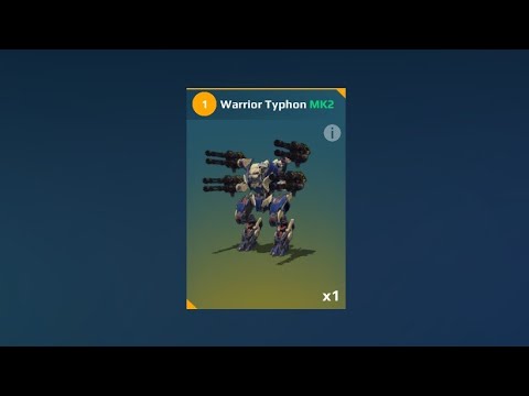 Revealing My MK2 WARRIOR TYPHON | War Robots - Update 8.4