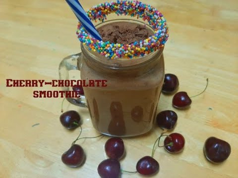 Cherry-Chocolate Smoothie#weightloss drink #Episode no 63