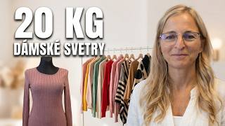 Balík 959/26 – 20 kg – Dámské svetry – 1. jakost – originál Anglie