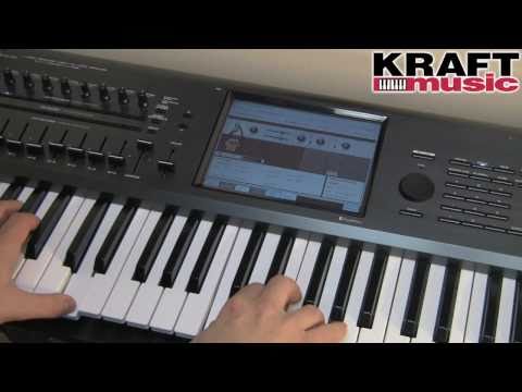 Kraft Music - Korg Kronos Workstation Demo with Rich Formidoni HIGH QUALITY!