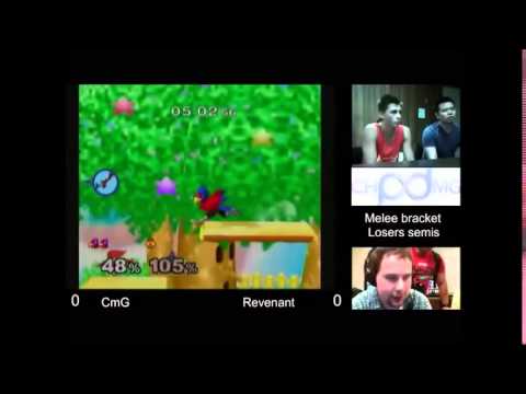 Chipdamage's TST9 - SSBM Losers Semis - CmG(Falco) vs Revenant(Sheik)