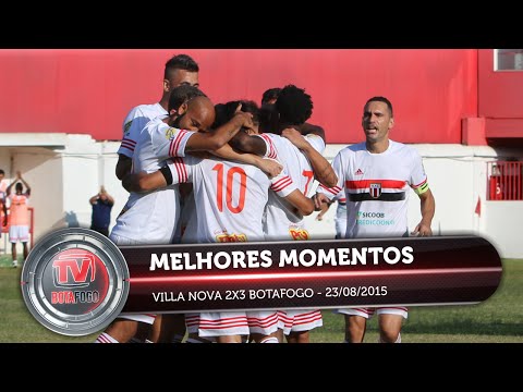MELHORES MOMENTOS: Villa Nova-MG 2x3 Botafogo - Série D - 23/08/2015