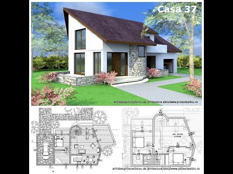 Proiecte de case Sibiu Casa MS09 Arhitect Mircea Oros