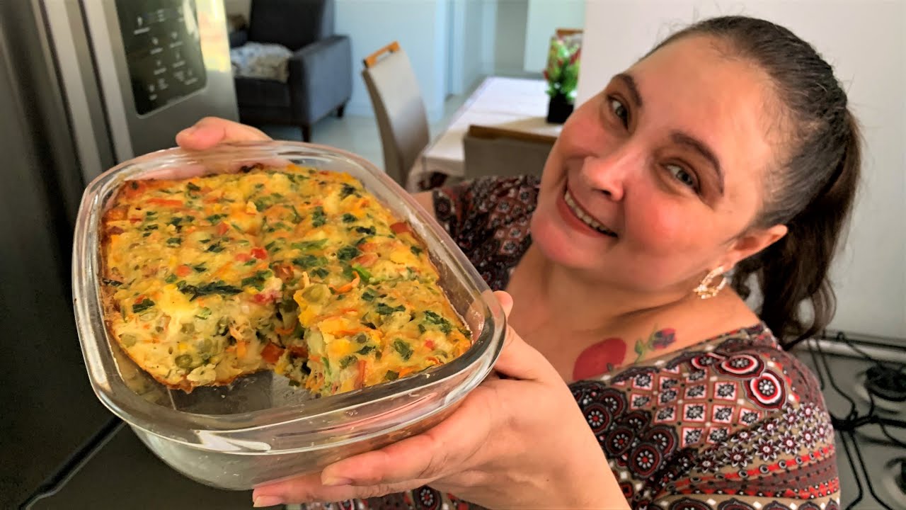 OMELETE DE FORNO | RECEITA FÁCIL E MUITO SABOROSA