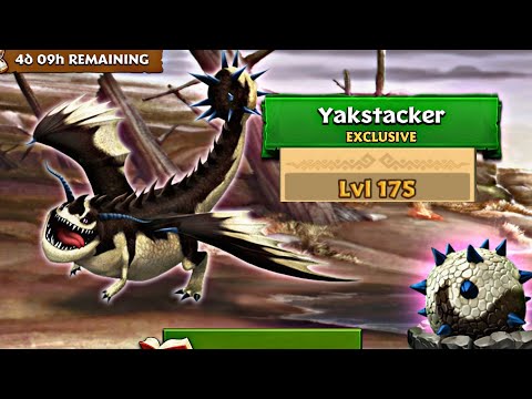 YAKSTACKER MAX LEVEL 175 TITAN MODE - Dragons: Rise of Berk