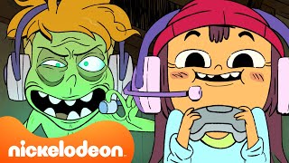 30 MINUTES of Wylde Pak Gaming with Jack & Lil! | Nicktoons