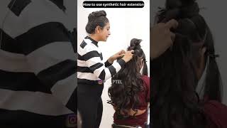 Download lagu HOW TO USE SYNTHETIC HAIR EXTENSION? BY PYL PTEL#hairstyle #hairstyles#shorts #reels #hairstyleshort mp3