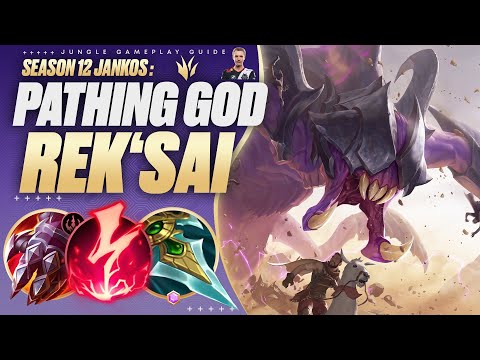 Why Rek'Sai Jungle Can Carry EVERY Game With Advanced JG DIFF Pathing!  | Season 12 Challenger Guide