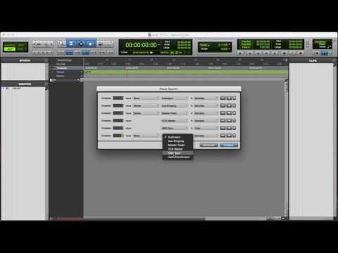 Pro Tools Tutorial: Spurenarten (Deutsch/German)