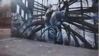 I Am Legion (Noisia x Foreign Beggars) EndoftheLine Graffiti  Mural - Part III - Paris