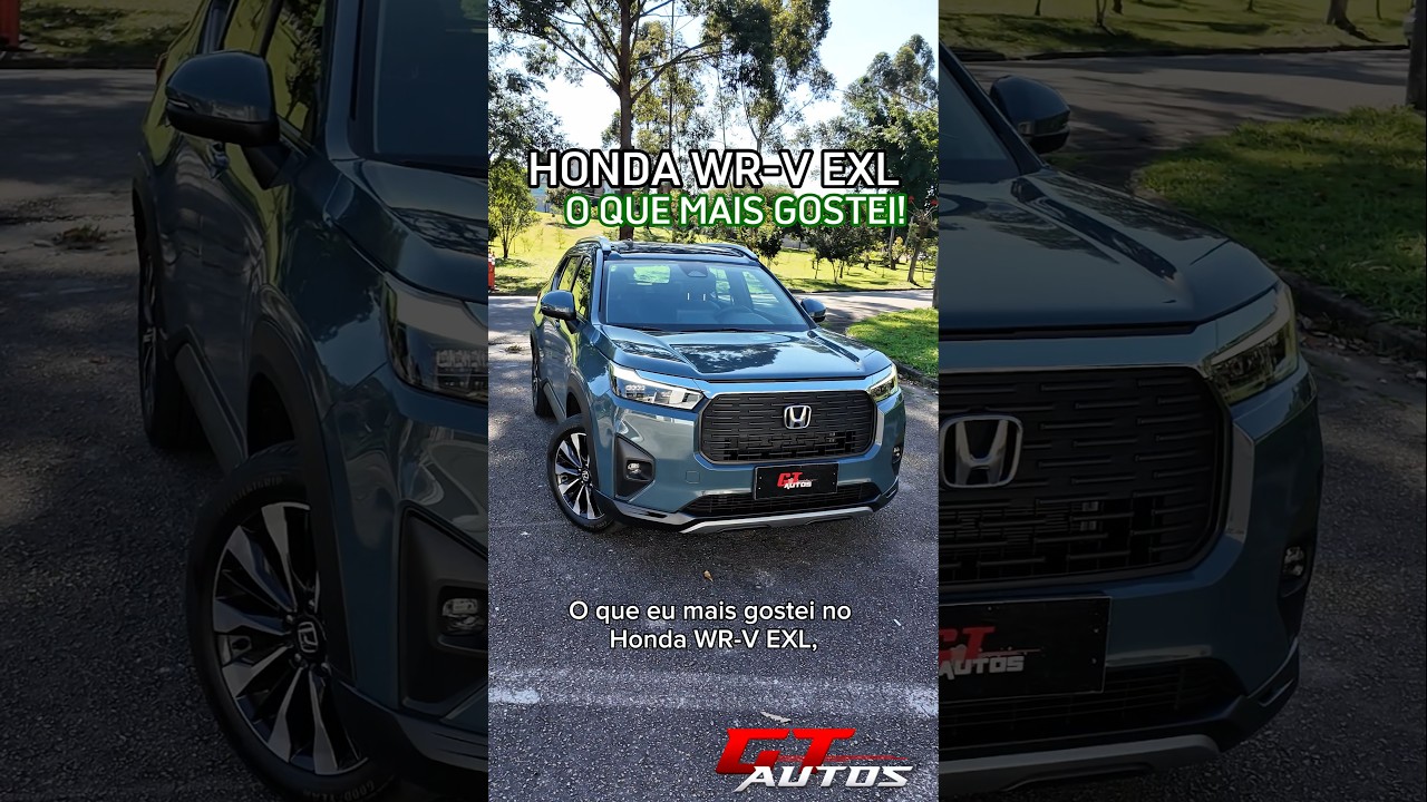 O que eu mais gostei no Honda WR-V EXL 1.5 CVT! #shorts