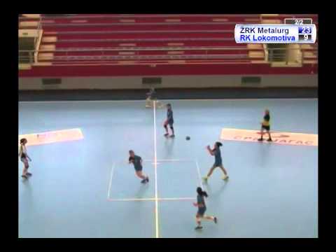 02.05.14. ŽRK Metalurg - RK Lokomotiva 2 poluvreme