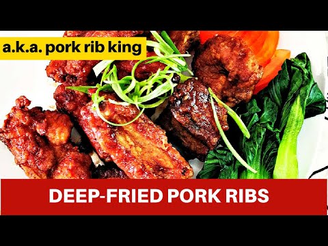 Howt to make deep-fried pork ribs (a.k.a pork rib king) | Ep10: Quick and easy Asian food