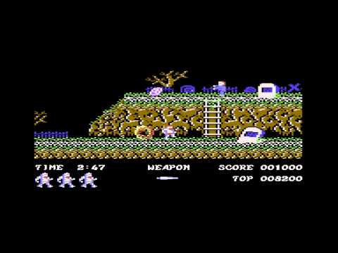 Lukozer Retro Game Review 005 - Ghosts n Goblins - Commodore 64