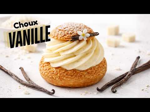 Choux à la Vanille 🤍 | Recette Facile avec Pâte à Choux Réussie