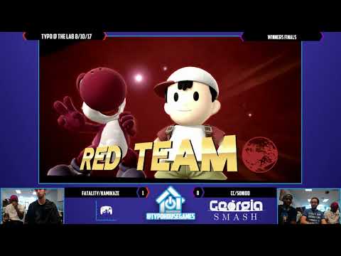 Typo @ The Lab 8/17/17 - Fatality/Kamikaze vs CC/Sonido - Smash 4 Doubles Winners Finals